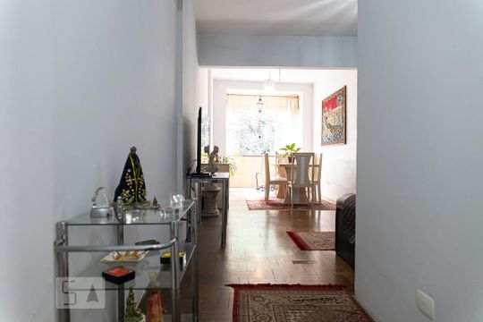 Sala de apartamento à venda com 3 quartos, 102m² em Santa Cecília, São Paulo