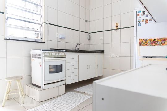 Cozinha de apartamento à venda com 3 quartos, 102m² em Santa Cecília, São Paulo