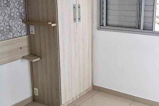 Quarto 2 de apartamento à venda com 2 quartos, 55m² em Planalto, São Bernardo do Campo