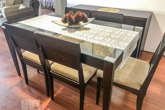 Sala de apartamento para alugar com 2 quartos, 65m² em Rudge Ramos, São Bernardo do Campo