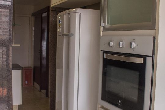 Cozinha de apartamento à venda com 2 quartos, 90m² em Barra da Tijuca, Rio de Janeiro