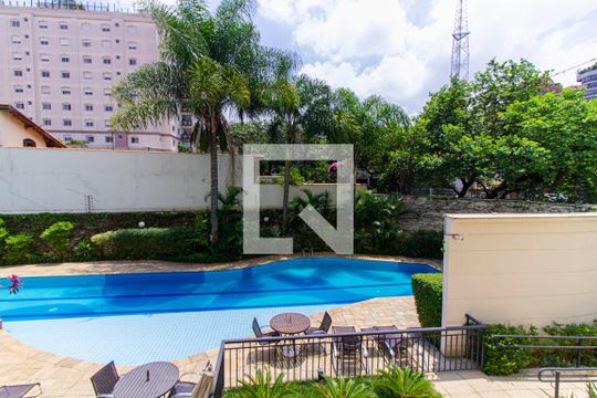 Vista da Suíte 3 de apartamento à venda com 3 quartos, 167m² em Alto de Pinheiros, São Paulo
