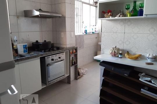 Cozinha de apartamento à venda com 3 quartos, 143m² em Flamengo, Rio de Janeiro