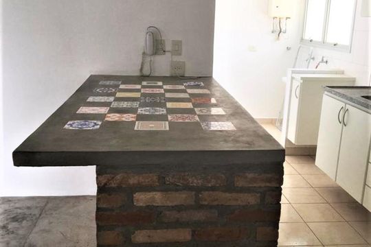 Cozinha de apartamento para alugar com 3 quartos, 65m² em Aclimação, São Paulo