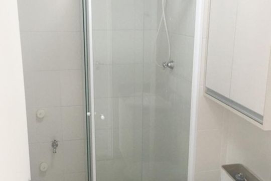 Banheiro de apartamento à venda com 1 quarto, 32m² em Brás, São Paulo