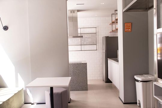 Área Gourmet de kitnet/studio à venda com 1 quarto, 33m² em Vila Buarque, São Paulo