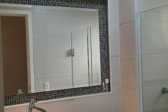 Banheiro de apartamento à venda com 2 quartos, 52m² em Vila Bela, São Paulo
