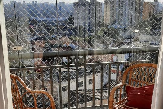 Sacada de apartamento à venda com 2 quartos, 52m² em Vila Bela, São Paulo
