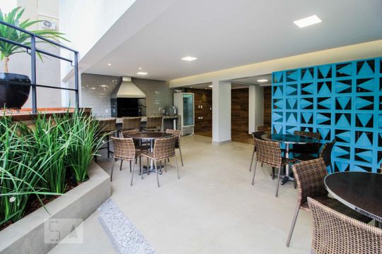Área comum - Churrasqueira de apartamento para alugar com 1 quarto, 67m² em Setor Bela Vista, Goiânia