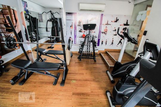 Área comum - Academia de apartamento para alugar com 1 quarto, 67m² em Setor Bela Vista, Goiânia