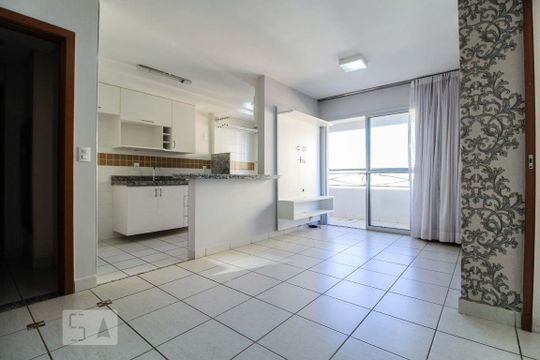 Sala de apartamento para alugar com 1 quarto, 67m² em Setor Bela Vista, Goiânia