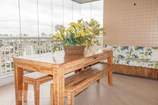 Varanda gourmet de apartamento à venda com 3 quartos, 118m² em Lauzane Paulista, São Paulo