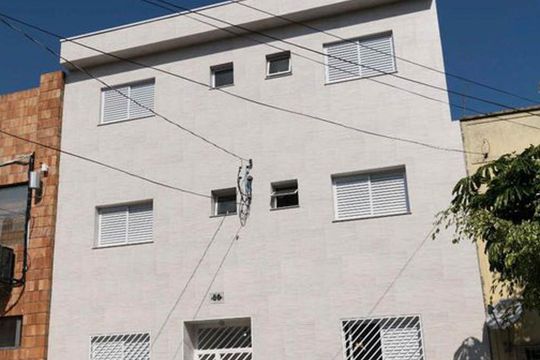 Fachada do Prédio de kitnet/studio para alugar com 1 quarto, 28m² em Mooca, São Paulo