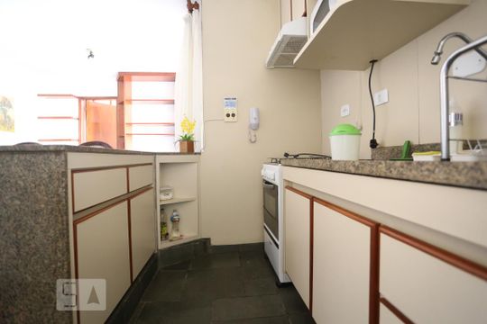 Cozinha de apartamento à venda com 1 quarto, 42m² em Santa Cecília, São Paulo