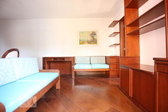 Sala de apartamento à venda com 1 quarto, 42m² em Santa Cecília, São Paulo