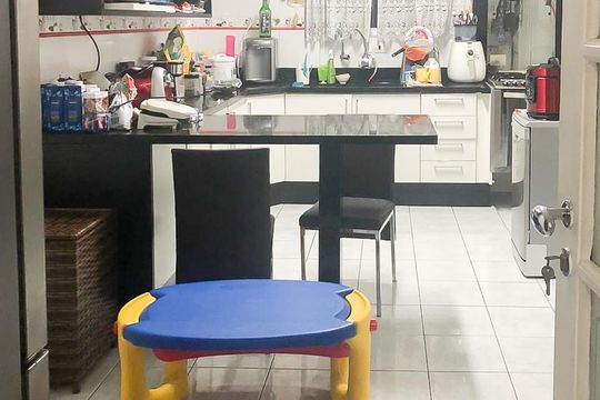 Cozinha de casa à venda com 5 quartos, 180m² em Jardim Brasil (zona Sul), São Paulo