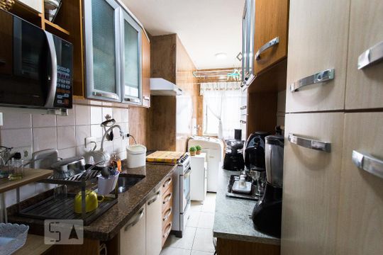 Cozinha de apartamento à venda com 2 quartos, 50m² em Brás, São Paulo