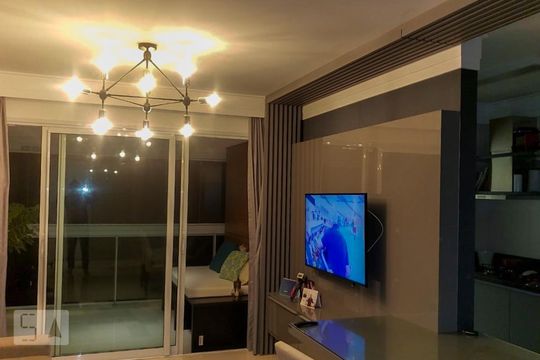 Sala de apartamento para alugar com 2 quartos, 100m² em Agronômica, Florianópolis