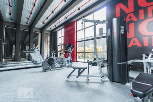 Academia - Condomínio de kitnet/studio à venda com 1 quarto, 30m² em Vila Cordeiro, São Paulo
