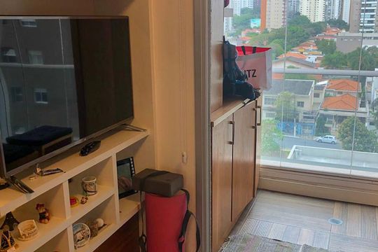 Studio de kitnet/studio para alugar com 1 quarto, 35m² em Cidade Monções, São Paulo