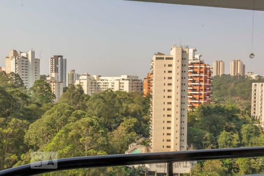 Vista sacada de apartamento para alugar com 2 quartos, 69m² em Vila Andrade, São Paulo