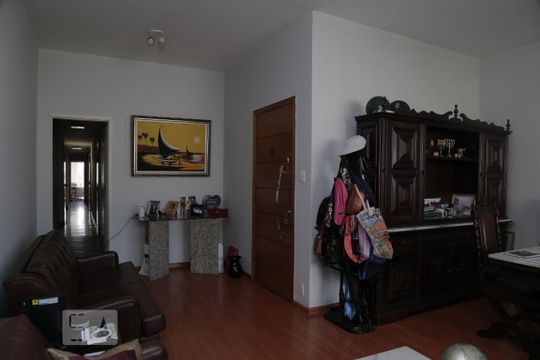 sala de apartamento para alugar com 3 quartos, 125m² em Tijuca, Rio de Janeiro