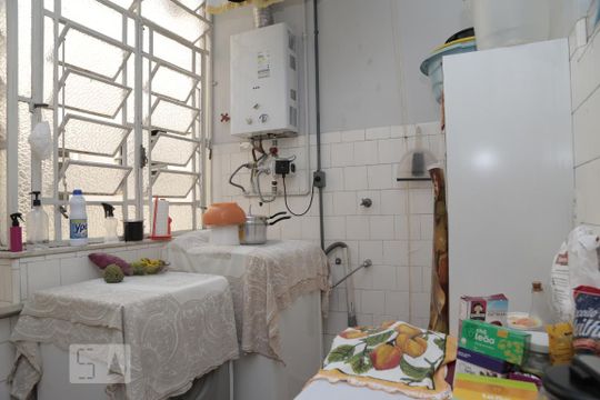 area de serviço de apartamento para alugar com 3 quartos, 125m² em Tijuca, Rio de Janeiro
