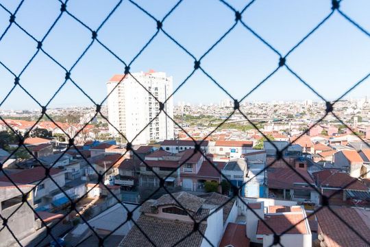 Vista quartos de apartamento para alugar com 2 quartos, 46m² em Ponte Grande, Guarulhos