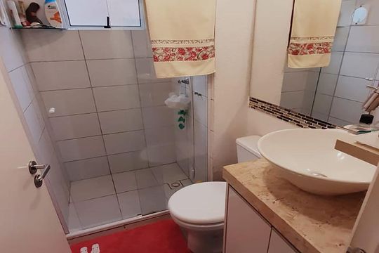Banheiro de apartamento para alugar com 2 quartos, 44m² em São Miguel, São Leopoldo