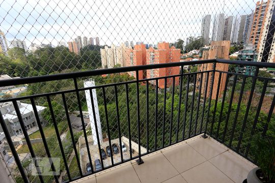 Varanda de apartamento à venda com 2 quartos, 53m² em Jardim Parque Morumbi, São Paulo