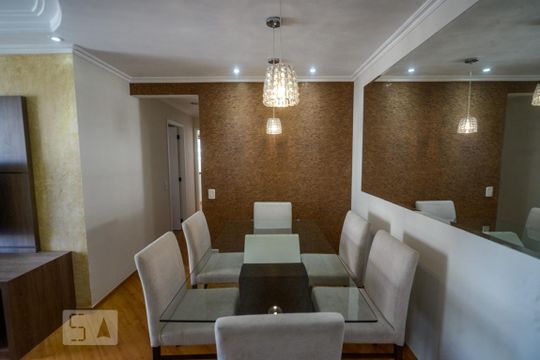 Sala de apartamento à venda com 3 quartos, 75m² em Vila Gomes Cardim, São Paulo