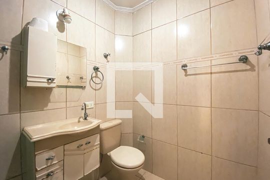 Banheiro de apartamento para alugar com 2 quartos, 60m² em Vila Gomes, São Paulo