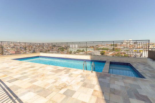 Área comum - Piscina de apartamento para alugar com 1 quarto, 49m² em Vila Basileia, São Paulo