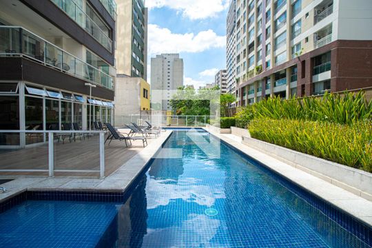 Área comum - Piscina de kitnet/studio à venda com 1 quarto, 41m² em Consolação, São Paulo