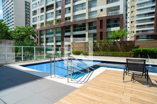 Área comum - Piscina de kitnet/studio para alugar com 1 quarto, 41m² em Consolação, São Paulo