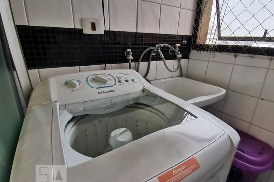 Área de Serviço de apartamento à venda com 2 quartos, 82m² em Real Parque, São Paulo