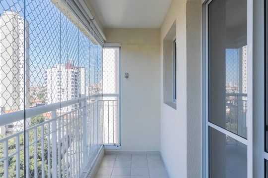 Varanda de apartamento à venda com 3 quartos, 69m² em Vila Brasílio Machado, São Paulo