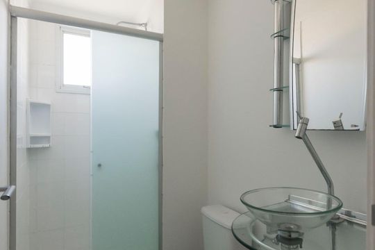 Quarto 3 - Suíte/ Banheiro de apartamento à venda com 3 quartos, 69m² em Vila Brasílio Machado, São Paulo