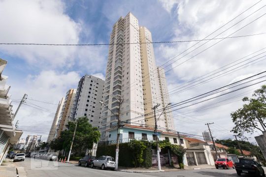 Fachada de apartamento à venda com 3 quartos, 69m² em Vila Brasílio Machado, São Paulo