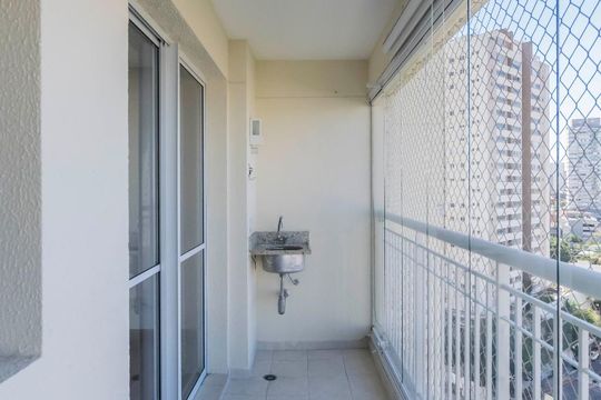 Varanda de apartamento à venda com 3 quartos, 69m² em Vila Brasílio Machado, São Paulo