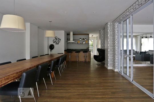 Espaço Gourmet de kitnet/studio à venda com 1 quarto, 43m² em Jardim Ampliação, São Paulo