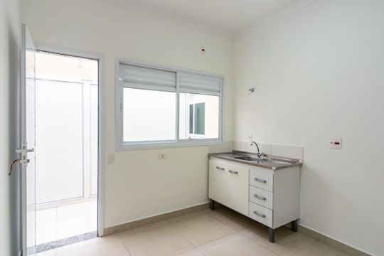 Cozinha de kitnet/studio para alugar com 1 quarto, 35m² em Nova Gerty, São Caetano do Sul