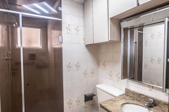 Banheiro Social de apartamento à venda com 3 quartos, 82m² em Vila Formosa, São Paulo