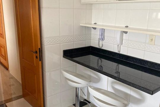 Cozinha de apartamento à venda com 3 quartos, 104m² em Vila Pereira Barreto, São Paulo