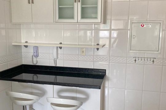 Cozinha de apartamento à venda com 3 quartos, 104m² em Vila Pereira Barreto, São Paulo