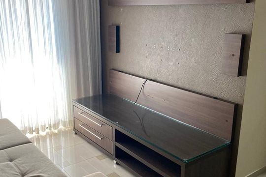 Sala de apartamento à venda com 3 quartos, 104m² em Vila Pereira Barreto, São Paulo