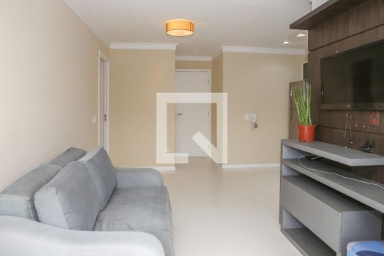 Sala de apartamento à venda com 1 quarto, 50m² em Vila Anglo Brasileira, São Paulo