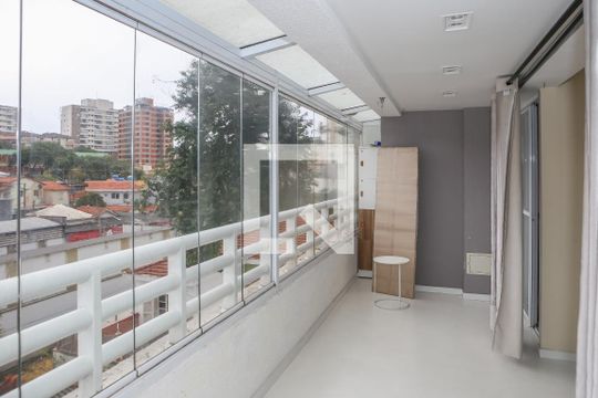 Sacada de apartamento à venda com 1 quarto, 50m² em Vila Anglo Brasileira, São Paulo