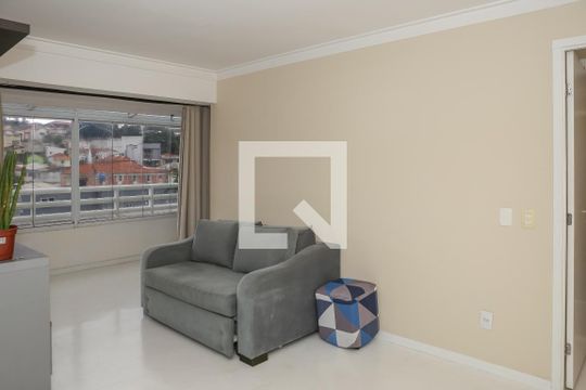 Sala de apartamento à venda com 1 quarto, 50m² em Vila Anglo Brasileira, São Paulo