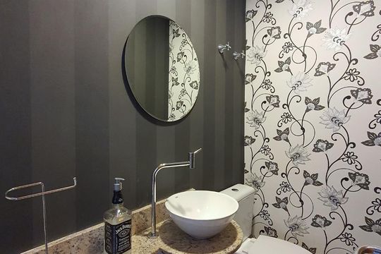 Lavabo de apartamento para alugar com 2 quartos, 84m² em Vila Dom Pedro I, São Paulo